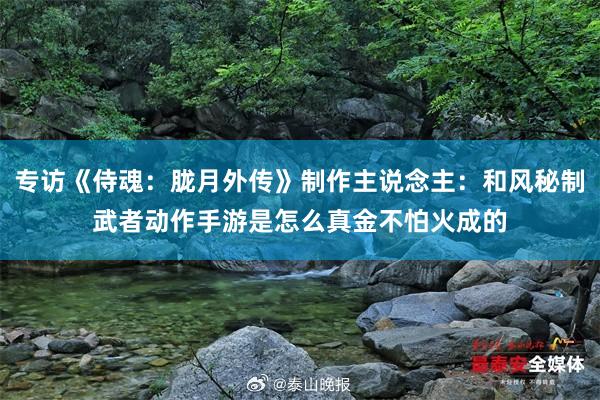 专访《侍魂：胧月外传》制作主说念主：和风秘制武者动作手游是怎么真金不怕火成的