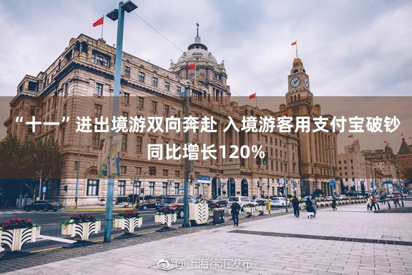 “十一”进出境游双向奔赴 入境游客用支付宝破钞同比增长120%
